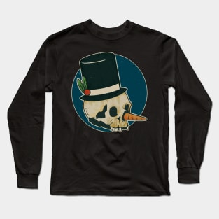 Xmas Skull Long Sleeve T-Shirt